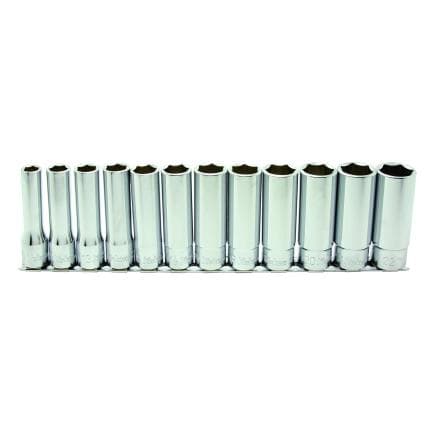 KOKEN RS4300M/12 - Jeu 1/2" douille longue 6-pans metrique (12 pcs.)