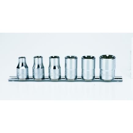 KOKEN RS4400LH/6 - Jeu 1/2" Douille LHSTX (6 pcs.)