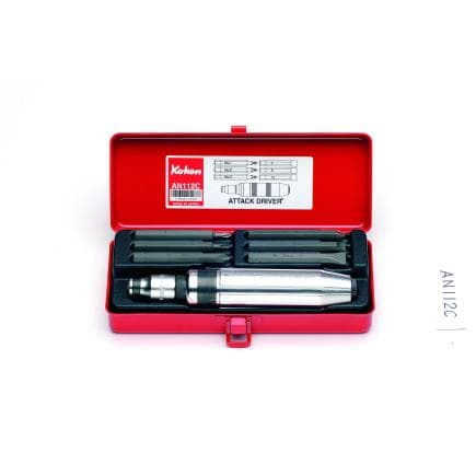 KOKEN AN112C - Jeu 1/2" Tournevis à frapper (8 pcs.)