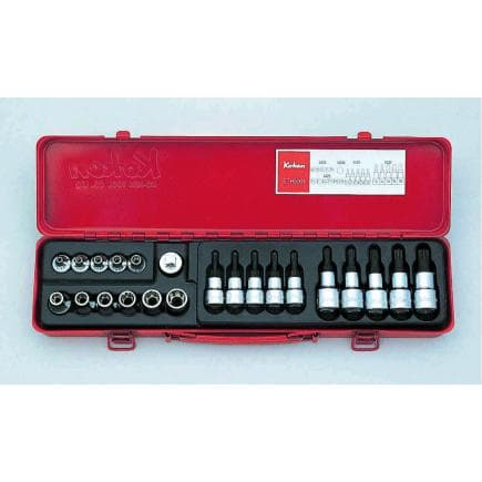 KOKEN ETH3001 - 3/8" Jeu de clés à douille (22 pcs.)