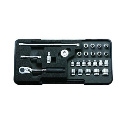 KOKEN P2285Z - 1/4" Jeu de clés à douilles (26 pcs.)