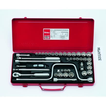 KOKEN 3201AMW - 3/8" Jeu de clés à douille (42 pcs.)