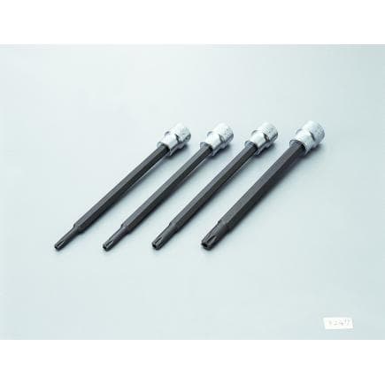 KOKEN 3247 - 3/8" Jeu de clés à douille Torx (4 ocs.)