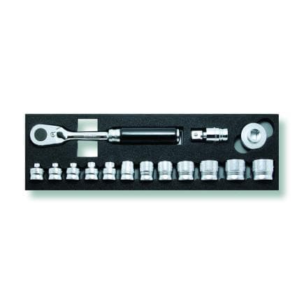 KOKEN 3285ZA - 3/8" Jeu de clés à douille série Z (15 pcs.)