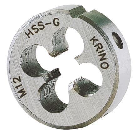 KRINO 1214404X07 - Filieres rondes HSS-CO à pas gros
