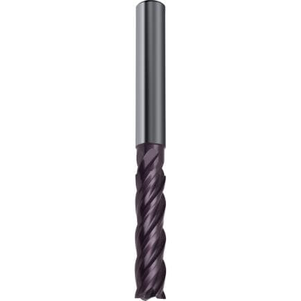 KRINO 241721000 - Fraise carbure quatre dents TIALN avec helice variable extra-longue série