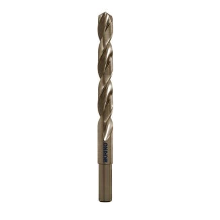 KRINO 011231650 - Forets hélicoïdaux à queue droite en cobalt 8% à tige réduite 13 mm série courte (lot multiple)