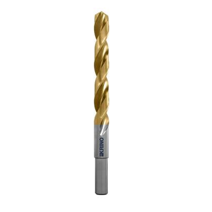 KRINO 011641650 - Forets cylindriques hélicoidaux avec revetement TIN et tige réduite de 13 mm (lot multiple)