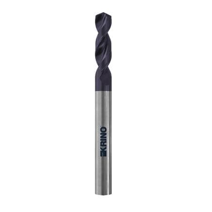KRINO 013070300 - Forets hélicoidaux rectifiés en croix avec hélice spéciale à haute résistance pour forage profond série extra courte