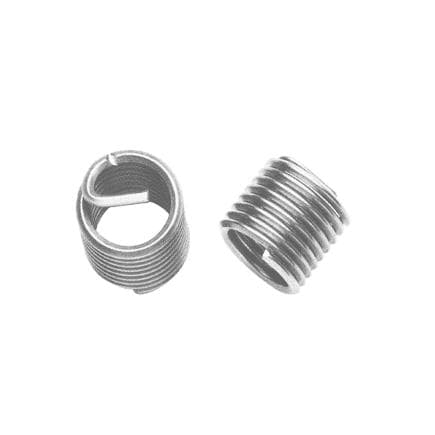 KRINO 106045/8 - Inserts filetés en acier inoxydable pour restaurer les filetages BSP K-coil endommagés (paquet multiple)