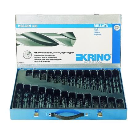 KRINO 01016451 - Jeu de forets HSS en coffret (188 pcs.)