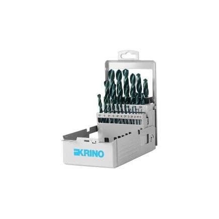 KRINO 01016402 - Visidex jeu forets HSS lamines (25 pcs.)