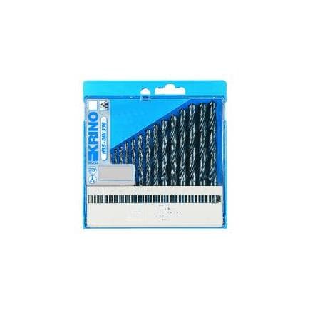 KRINO 01016206 - Jeu de forets HSS lamines (19 pcs.)