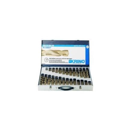 KRINO 01135451 - Jeu de forets au cobalt 8% en coffret (148 pcs.)