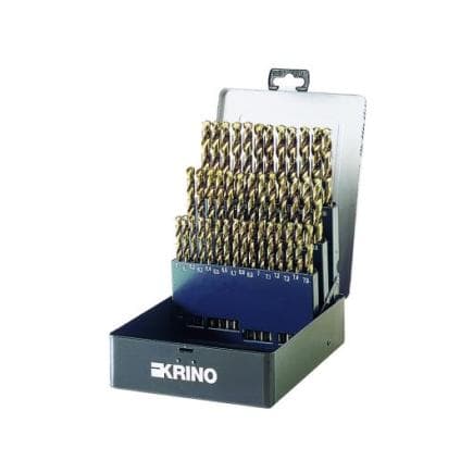 KRINO 01135404 - Coffret de forets 8% cobalt dans des coffrets métal et ABS (41 pcs.)