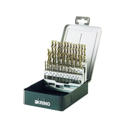 KRINO 01135403 - Coffret de forets au cobalt 8% dans une boîte en métal (51 pcs.)