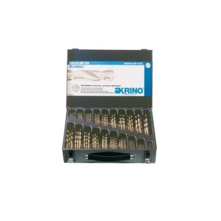 KRINO 01142450 - Coffret de forets paraboliques 5% cobalt (116 pcs.)