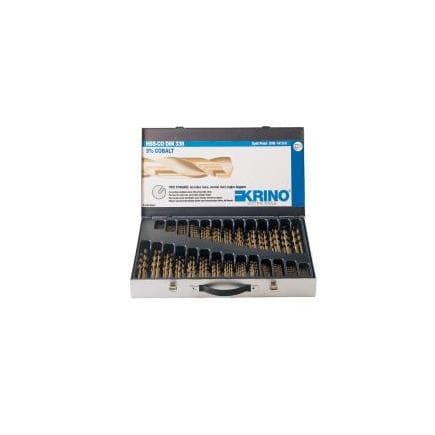 KRINO 01155451 - Jeu de forets au cobalt 5% en étui (148 pcs.)