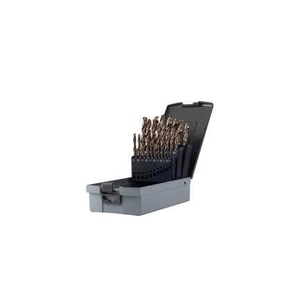 KRINO 01155302 - Coffret de forets 5% cobalt dans coffrets métal et abs (25 pcs.)