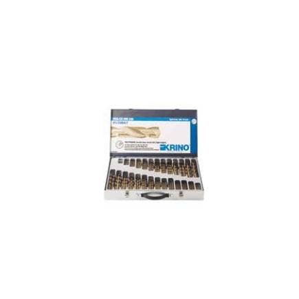 KRINO 01170451 - Jeu forets au titane HSS-G TIN DIN 338 (148 pcs.)