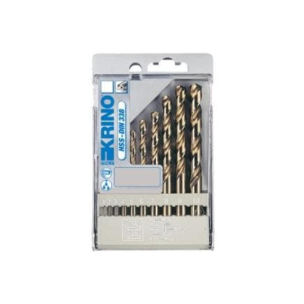 KRINO 01170205 - Jeu de forets au titane HSS TIN (13 pcs.)