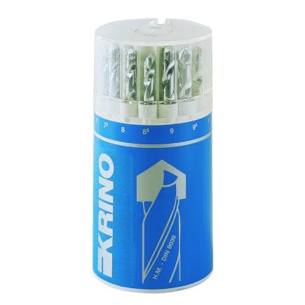 KRINO 03050101 - Jeu de forets muraux cylindriques SELECTOR, qualité standard (15 pièces)