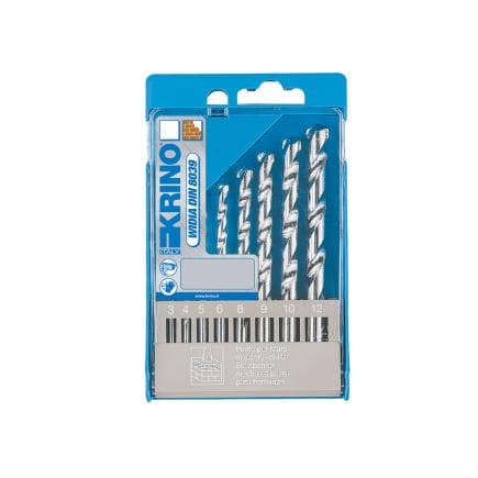 KRINO 03050205 - Jeu de forets à maçonnerie, qualité standard (8 pièces)