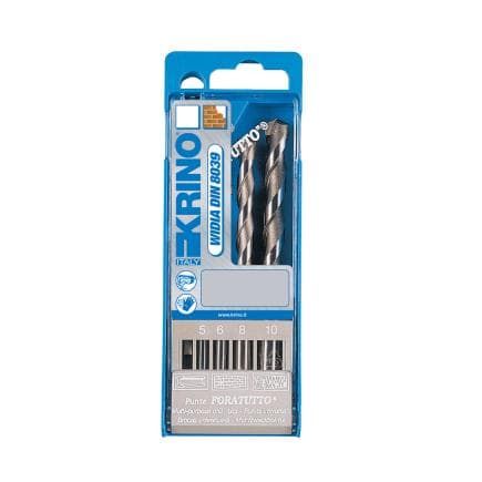KRINO 03068204 - Jeu d'embouts universels SDD pour couper tous les matériaux (7 pcs.)