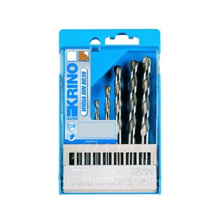 KRINO 03085202 - Jeu de forets universels pour couper tous les matériaux (7 pcs.)