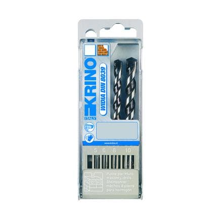KRINO 03105202 - Jeu de forets hautement professionnels "Extreme Hard Cut" pour le perçage en rotation uniquement dans tous les matériaux de...