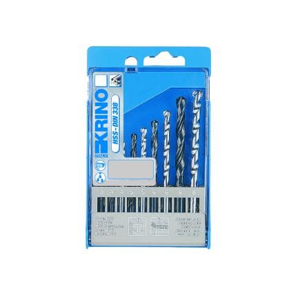 KRINO 09010231 - Jeu de forets à métaux série courte HSS-R DIN 338 (9 pcs.)