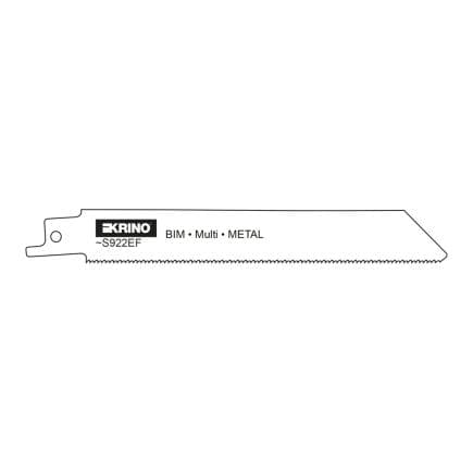 KRINO 23810120 - Lame de scies sauteuses modèle universelle sabre® pour métaux
