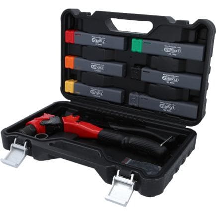 KS TOOLS 150.9820 - Jeu de pinces à riveter 3-en-1, pivotant (12 pcs.)
