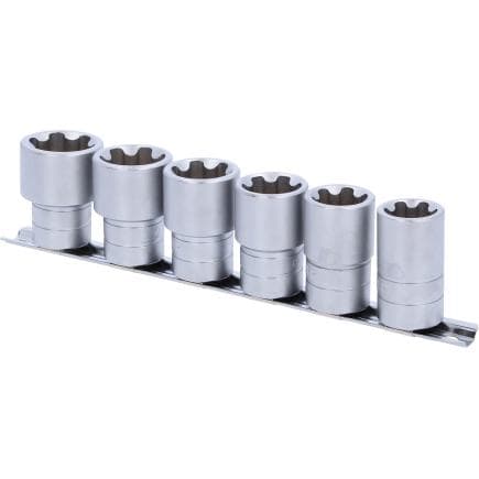 KS TOOLS 911.3135 - 1/2" Jeu de douilles Torx-E-Plus (6 pcs.)