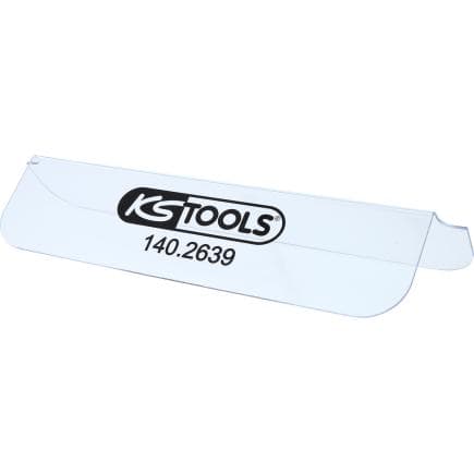 KS TOOLS 140.2639 - Plaque de protection à bord droit légèrement courbé