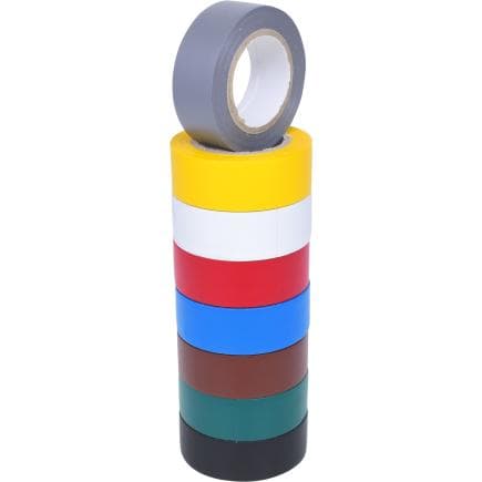 KS TOOLS 141.6010 - Rubans isolants PVC (8 pcs.)