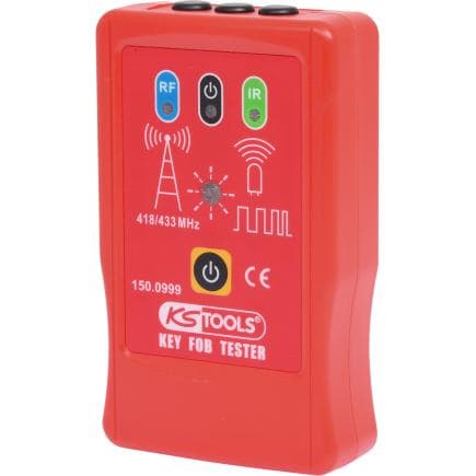 KS TOOLS 150.0999 - Testeur de clé infra-rouge et haute fréquence 12V