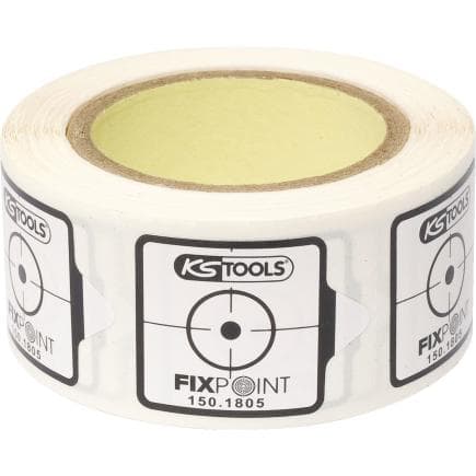 KS TOOLS 150.1805 - Rouleau d’autocollants Fixpoint, 300 autocollants