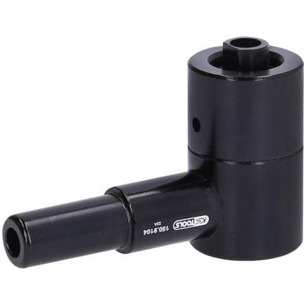 KS TOOLS 150.9104 - Adaptateur de remplissage pour boîte à double embrayage 7 vitesses VAG, coudé