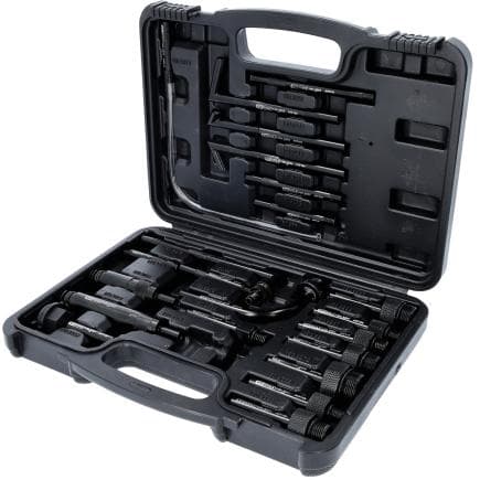 KS TOOLS 150.9110 - Jeu d'adaptateurs universels pour le remplissage de boîte de vitesses (23 pcs.)