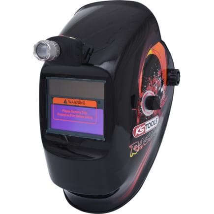 KS TOOLS 310.0185 - Masque de soudure avec lampe frontale intégrée