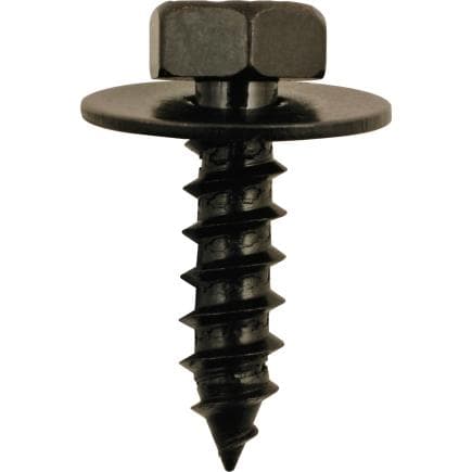 KS TOOLS 420.1907 - Vis en métal avec rondelle noir universal (10 pcs.)