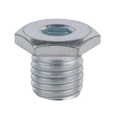 KS TOOLS 430.0016 - Vis de vidange, 6 pans creux 13mm, M12x1, 5x13, 5mm
