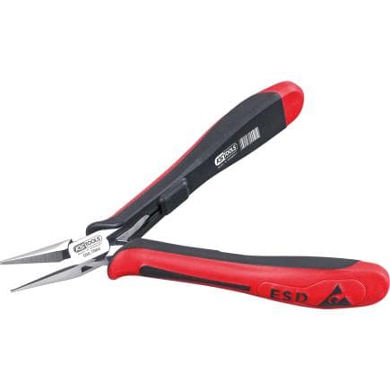 KS TOOLS 500.7064 - Pince pointue ESD-droite-sans taille, 130 mm