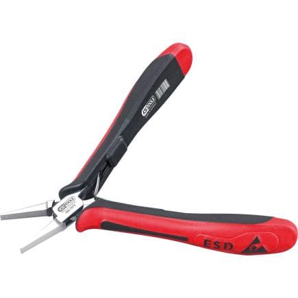 KS TOOLS 500.7075 - Pince ESD plate, 130 mm