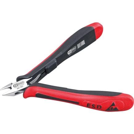 KS TOOLS 500.7081 - Mini pince coupante ESD, 120 mm