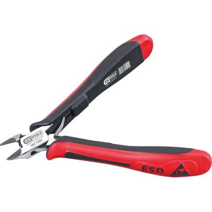 KS TOOLS 500.7092 - Pince coupante ESD en métal dur, 125 mm
