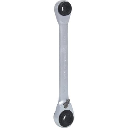 KS TOOLS 503.4586 - Clés polygonales à cliquet 4 en 1 GEARplus