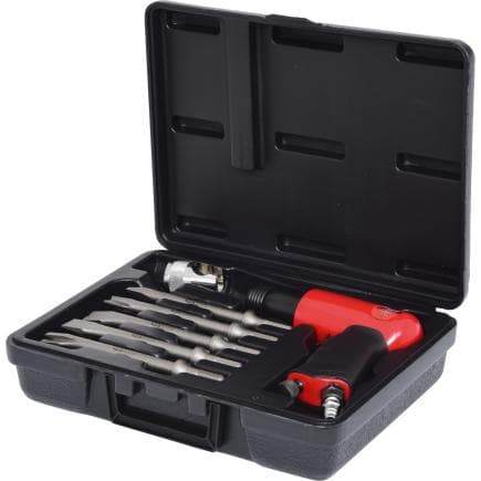 KS TOOLS 515.3810 - 10mm Jeu de marteaux burins pneumatiques (7 pcs.)