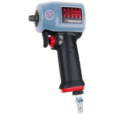 KS TOOLS 515.3865 - Clé à chocs pneumatique 3/8" miniMONSTER Xtremelight haute performance 1.390 Nm avec pellicule de protection